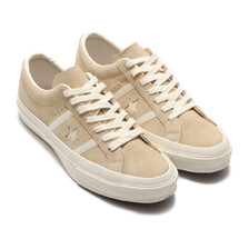 CONVERSE STAR & BARS SUEDE BIEGE 35200221画像