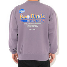 BEN DAVIS Shop Sign Crew Sweat I-1380041画像