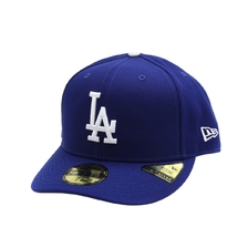 NEW ERA Los Angeles Dodgers Pre-Curved 59Fifty DARKROYAL 12712363画像