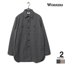 Workers Work Shirt, Vintage Fit, Covert画像