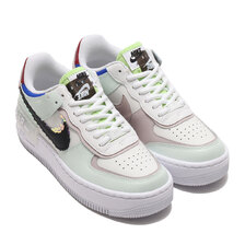 NIKE W AF1 SHADOW SE BARELY GREEN/BLACK-WHITE-PLATINUM VIOLET CV8480-300画像