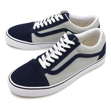 VANS 2-TONE SUEDE OLD SKOOL DRESS BLUES/MINERAL GRAY VN0A3WKT4OV画像