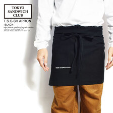 TOKYO SANDWICH CLUB T.S.C-SH APRON -BLACK-画像