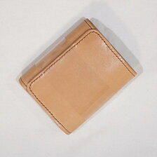 THE FLAT HEAD FN-WSN3-4S TRIFOLD MINI WALLET - 多脂革画像