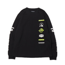 atmos WWAR LS TEE BLACK MAT21-S015画像