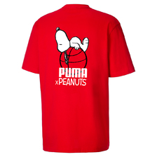 PUMA &times; PEANUTS TEE High Risk Red 530616-11画像