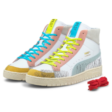 PUMA RALPH SAMPSON 70 MID MICHAEL L Puma White-Blue Glow 375197-01画像