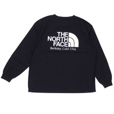 THE NORTH FACE PURPLE LABEL &times; BEAUTY&YOUTH L/S LOGO TEE BLACK NP2080N画像