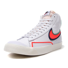 NIKE BLAZER MID '77 INFINITE "D/MS/X" WHITE/BRIGHT CRIMSON-BLUE VOID DA7233-102画像