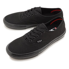 VANS SKATE AUTHENTIC BLACK/BLACK VN0A5FC8BKA画像