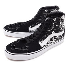 VANS BANDANA SK8-HI BLACK/TRUE WHITE VN0A32QGD9S画像
