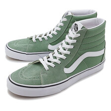 VANS SK8-HI SHALE GREEN/TRUE WHITE VN0A32QG4G6画像
