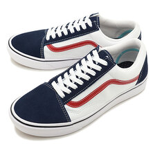 VANS TRI-TONE COMFYCUSH OLD SKOOL DRESS BLUES/WHITE VN0A3WMA49S画像