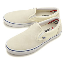 VANS SKATE SLIP-ON OFF WHITE VN0A5FCAOFW画像