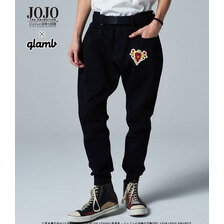 glamb &times; ジョジョの奇妙な冒険 Red Stone jogger denim GB0121-JJ05画像