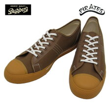 DAPPER'S LOT1403 Canvas Lowcut Sneakers MOCHA BROWN画像