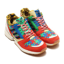 adidas ZX 8000 HELLOW GOLD/CORE BLACK/RUSH RED GW2448画像