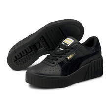 PUMA CALI WEDGE MIX WNS Puma Black-Puma Black 373906-06画像