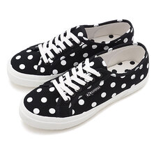 SUPERGA 2750-POLKADOTS Blk-Dots Wht 1S61172W画像