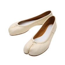Maison Martin Margiela TABI BALLET SHOES -VINTAGE LEATHER- S58WZ0042-T1003画像