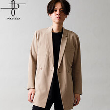 NO ID. ダブルブレストノッチドラペルハーフJKT 448006-092J画像