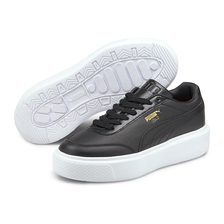 PUMA OSLO MAJA WNS Puma Black-Puma Team Gold 374864-02画像