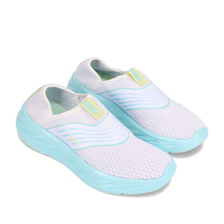 HOKA ONE ONE W ORA RECOVERY SHOE WHITE / BLUE TINT 1099678-WBTN画像