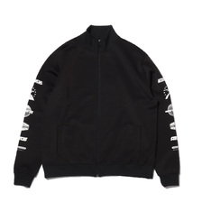 atmos JERSEY SET UP JACKET BLACK MAT21-S022画像