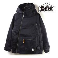 grn outdoor HIASHOBI CAMPER JACKET BLACK GO201Q画像