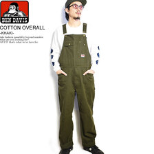 BEN DAVIS COTTON OVERALL -KHAKI- G-0380020画像