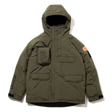 APPLEBUM Down Hood Jacket KHAKI画像
