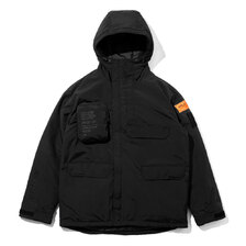 APPLEBUM Down Hood Jacket BLACK画像