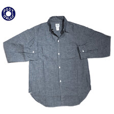 POST OVERALLS 3206 CHAMBRAY NEUTRA2 SHIRTS indigo画像