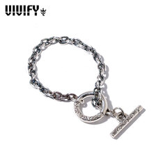 VIVIFY Arabesque T-Bar Chain Bracelet VFB-167画像