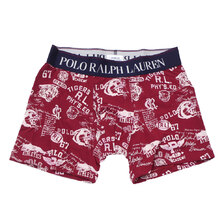 POLO RALPH LAUREN RM3-S308 BOXER BRIEF RED画像