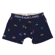 POLO RALPH LAUREN RM3-S306 BOXER BRIEF NAVY画像
