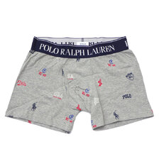 POLO RALPH LAUREN RM3-S306 BOXER BRIEF HEATHER GRAY画像