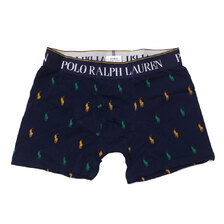 POLO RALPH LAUREN RM3-R301 BOXER BRIEF NAVY GREEN画像
