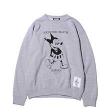 ANARC &times; atmos G.F.H CREW NECK GRAY ANC-002画像