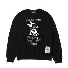 ANARC x atmos G.F.H CREW NECK BLACK ANC-002画像
