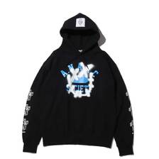 ANARC &times; atmos meets Mao Simmons SWEAT HOODIE BLACK ANC-003画像