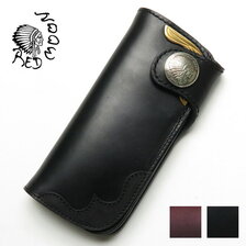 REDMOON ホーウィン社 クロムエクセルレザー ロングウォレット CX-CW02AYE-M画像