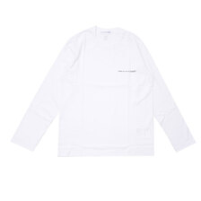 COMME des GARCONS SHIRT Plain With Front Logo L/S Tee WHITE画像