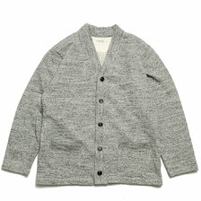 BURGUS PLUS Covert Black Sweat Cardigan BP20602画像