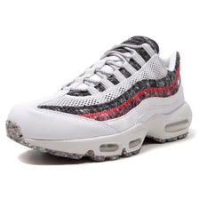 NIKE AIR MAX 95 WHITE/PHOTON DUST-BRIGHT CRIMSON CV6899-100画像