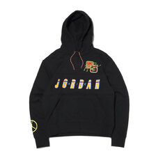 JORDAN BRAND AS M J SPRT DNA PO HOODIE BLACK/BLACK/BLACK/CYBER CV2744-010画像