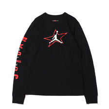 JORDAN BRAND AS M J AJ6 GFX LS CREW BLACK DD5232-010画像