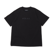 atmos EMBROIDERY LOGO TEE BLACK MAT21-S017画像
