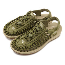 KEEN W UNEEK Olive Drab/Safari 1025185画像