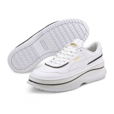 PUMA DEVA LEATHER WNS Puma White-Puma Black 375005-01画像